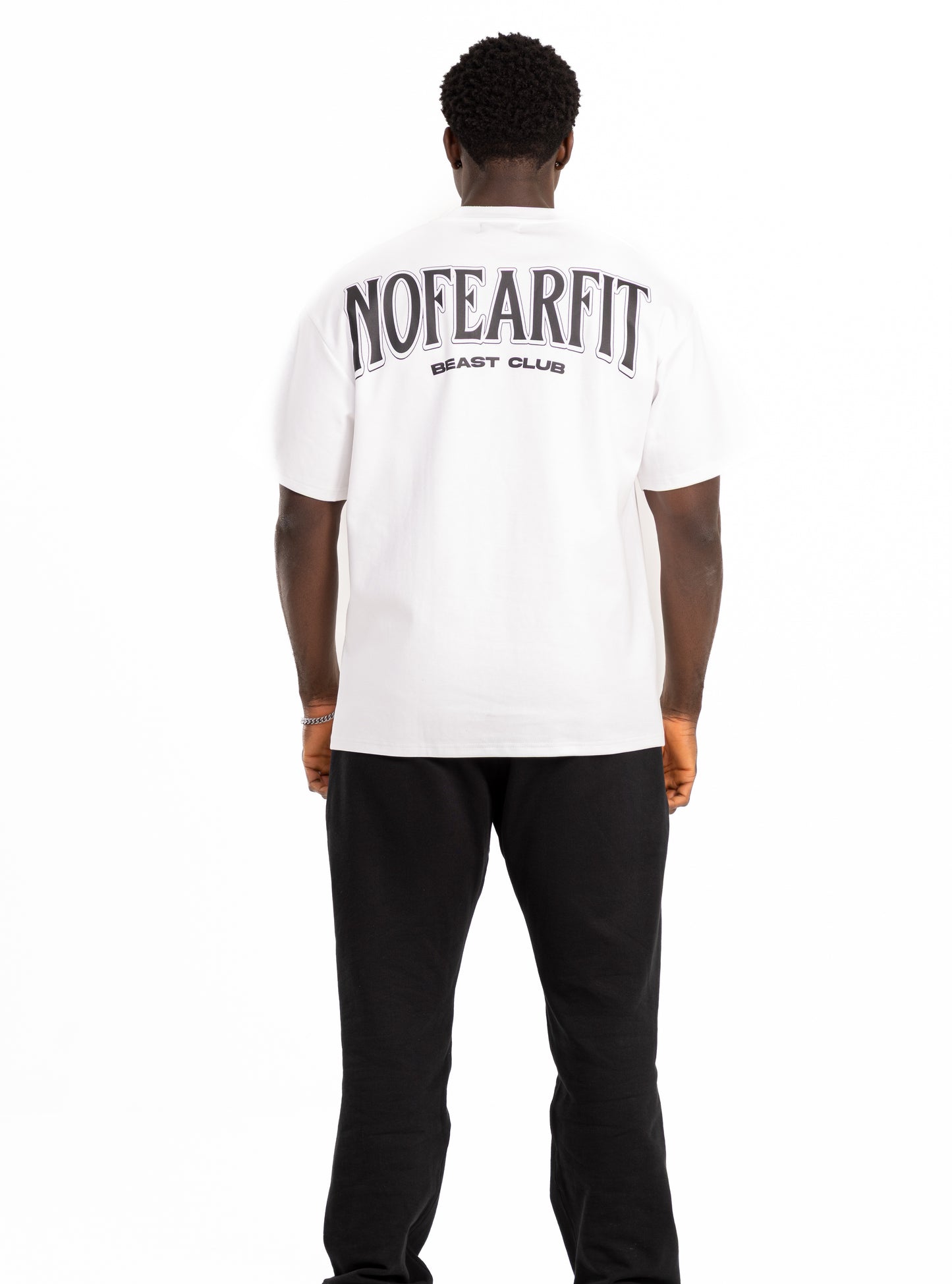 White Beast Club Oversized T-Shirt