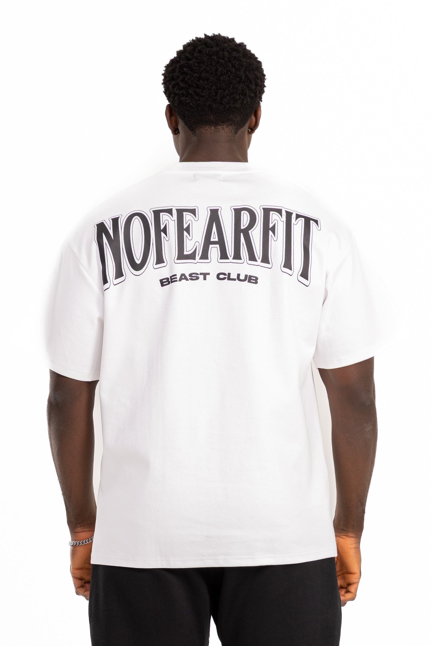 White Beast Club Oversized T-Shirt