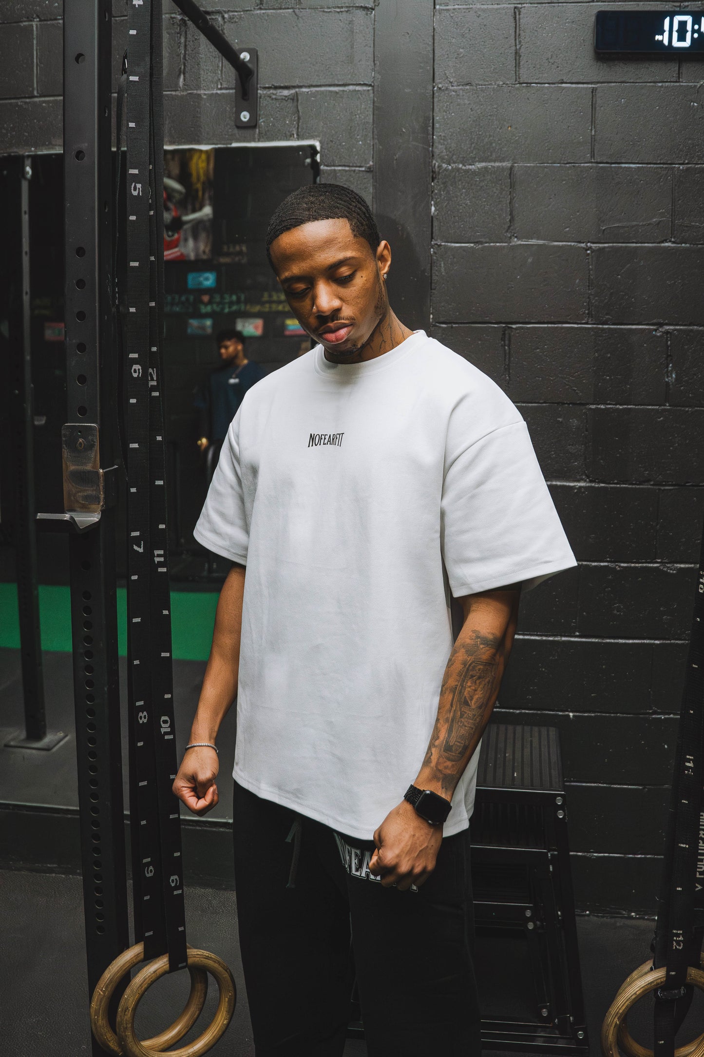 White Beast Club Oversized T-Shirt