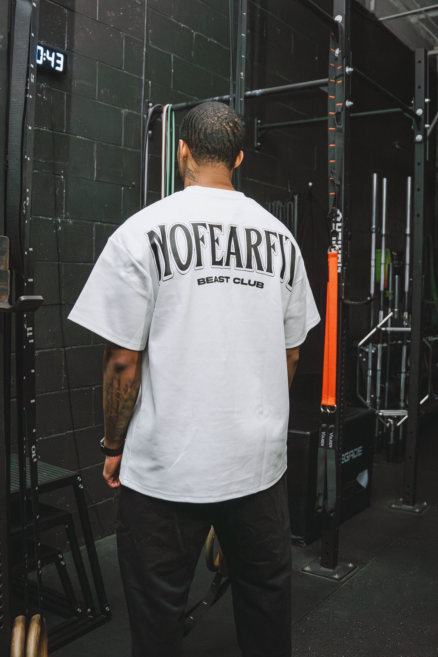 White Beast Club Oversized T-Shirt