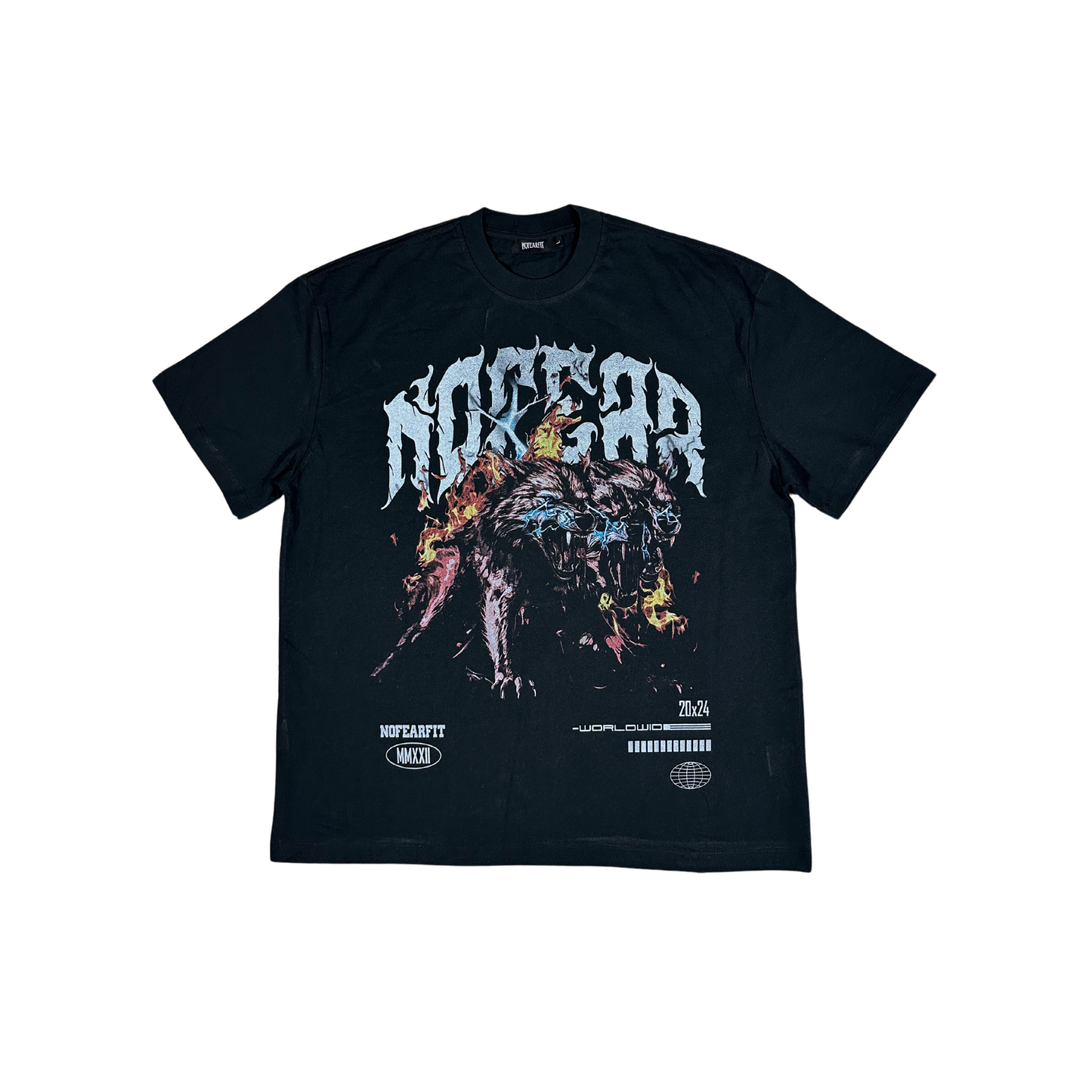 T-shirt oversize CBR imparable - Noir