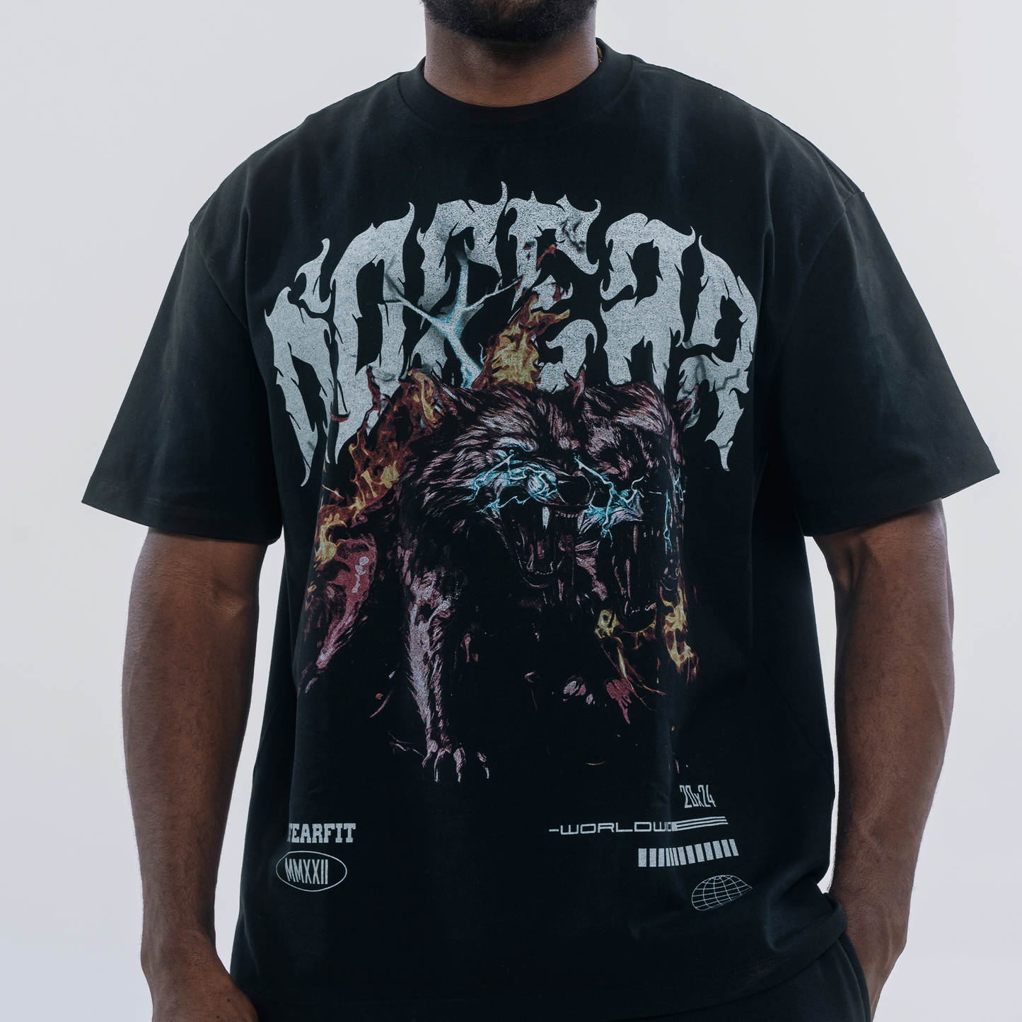 T-shirt oversize CBR imparable - Noir