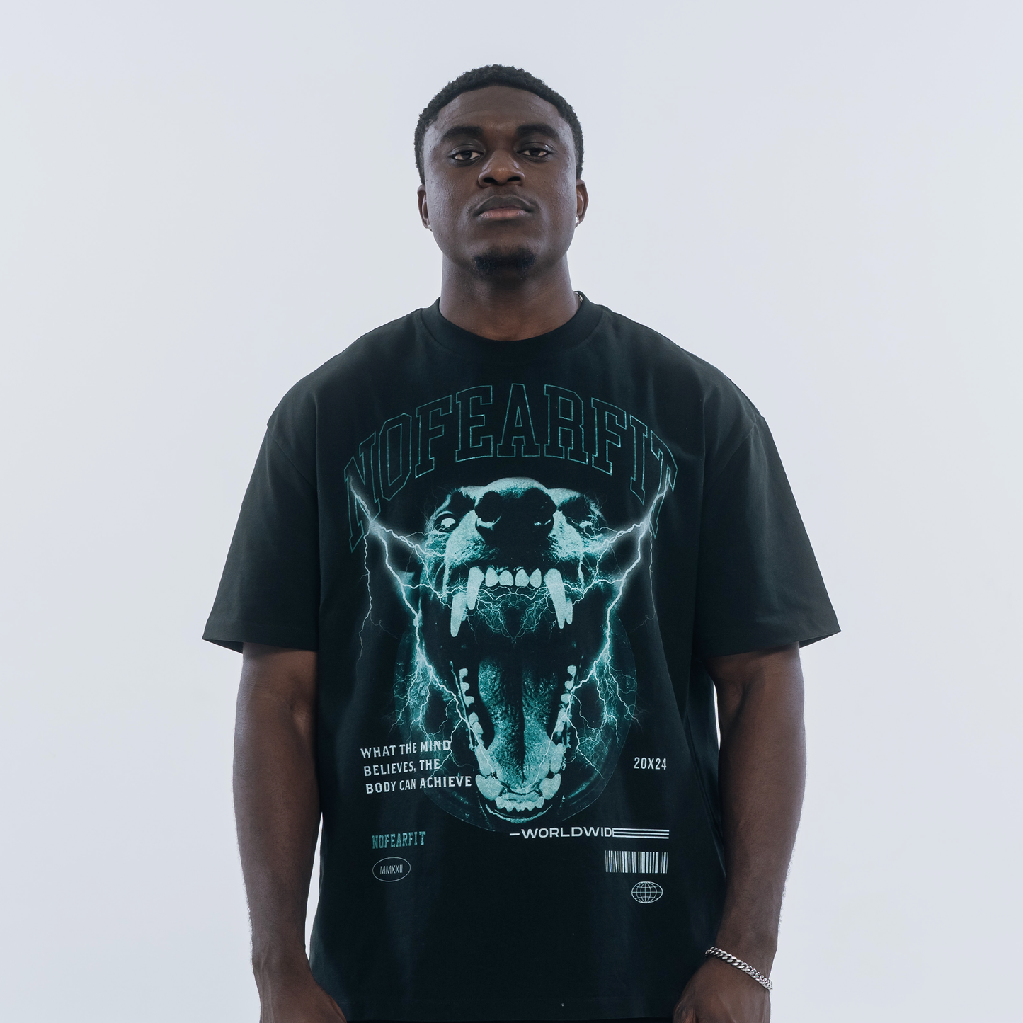 Unstoppable HG oversized T-shirt - Black